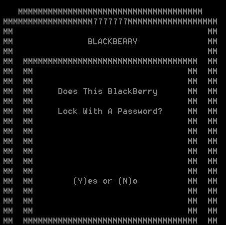 does_this_blackberry_lock